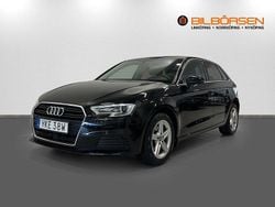 Svart Begagnad 2019 Audi A3 Sportback Proline Halvkombi | 189 900 kr (Marknadspris)