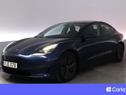 Blå Begagnad 2022 Tesla Model 3 Long Range Sedan | 334 900 kr (Marknadspris)