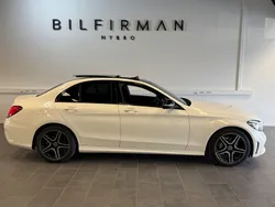 Vit Begagnad 2019 Mercedes C200 AMG line Sedan | 259 900 kr (Dyr)