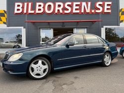 Mörkblå Begagnad 2000 Mercedes S55 AMG AMG Sedan | 229 000 kr