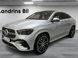Hightech silver metallic Begagnad 2025 Mercedes GLE350 AMG Line Premium Sportkupé | 1 049 900 kr