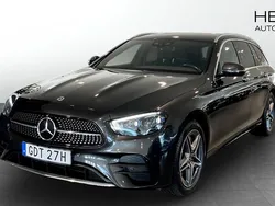 Svart Begagnad 2021 Mercedes E300 AMG line Kombi | 449 000 kr (Lite dyr)
