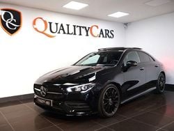 Svart Begagnad 2022 Mercedes CLA200 AMG Sportkupé | 329 000 kr (Bra pris)
