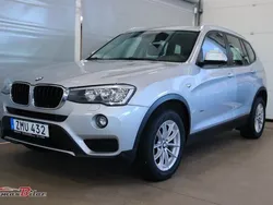 Silver Begagnad 2015 BMW X3 SUV | 189 900 kr (Marknadspris)