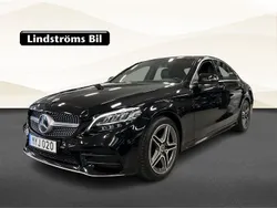 Svart Begagnad 2019 Mercedes C200 AMG line Sedan | 289 000 kr (Marknadspris)