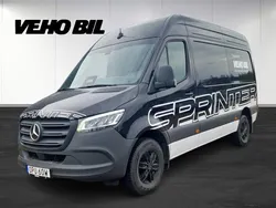 Svart (svart metallic) Begagnad 2025 Mercedes E-Sprinter Van | 787 375 kr (Superpris)