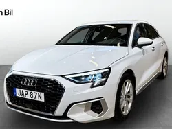 Vit Begagnad 2023 Audi A3 Sportback Proline Halvkombi | 279 000 kr (Marknadspris)