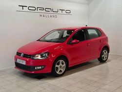 Röd Begagnad 2014 VW Polo Halvkombi | 84 900 kr (Marknadspris)