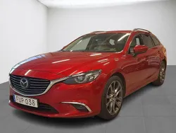 Röd Begagnad 2017 Mazda 6 Kombi | 149 800 kr (Bra pris)