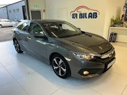 Mörkgrå (grå) Begagnad 2018 Honda Civic Elegance Sedan | 134 900 kr (Lite dyr)