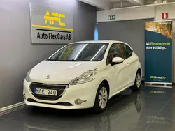 Vit Begagnad 2012 Peugeot 208 Halvkombi | 39 900 kr (Marknadspris)