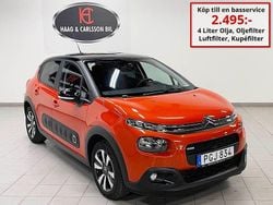 Orange Begagnad 2017 Citroën C3 Halvkombi | 79 000 kr (Marknadspris)