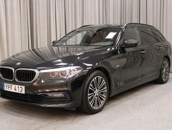 Svart Begagnad 2017 BMW 520 Sport Line Kombi | 199 900 kr (Lite dyr)