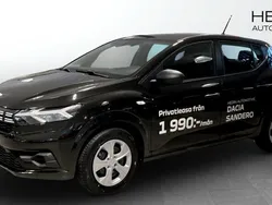Svart (black) Begagnad 2025 Dacia Sandero Essentiel Halvkombi | 200 700 kr