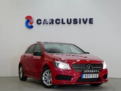 Röd Begagnad 2014 Mercedes A180 AMG Halvkombi | 108 800 kr (Marknadspris)