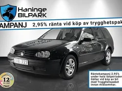 Svart Begagnad 2003 VW Golf IV Kombi | 39 900 kr (Lite dyr)