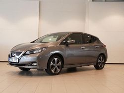 Grå Begagnad 2021 Nissan Leaf N-Connecta Halvkombi | 209 900 kr (Marknadspris)