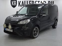 Svart Begagnad 2016 Fiat Doblò Minibuss | 47 900 kr (Marknadspris)