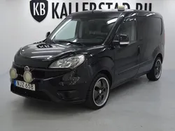Svart Begagnad 2016 Fiat Doblò Minibuss | 47 900 kr (Marknadspris)