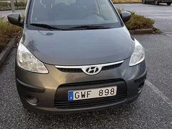 Grå Begagnad 2008 Hyundai i10 Halvkombi | 23 700 kr (Bra pris)