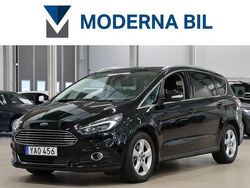 Svart Begagnad 2015 Ford S-MAX Titanium Minibuss | 169 900 kr (Marknadspris)