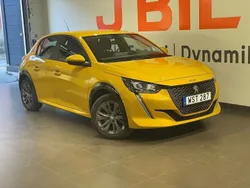 Gul Begagnad 2021 Peugeot e-208 Active Halvkombi | 179 900 kr (Marknadspris)