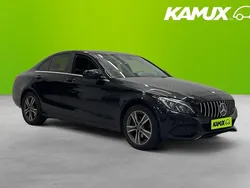 Svart Begagnad 2015 Mercedes C220 AMG Sedan | 234 700 kr (Marknadspris)