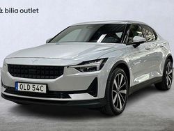 Silver Begagnad 2022 Polestar 2 Plus Sedan | 329 900 kr (Lite dyr)