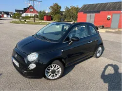 Svart Begagnad 2016 Fiat 500C Lounge Cab | 99 000 kr (Superpris)