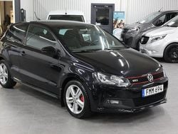 Svart Begagnad 2013 VW Polo GTI Halvkombi | 114 500 kr