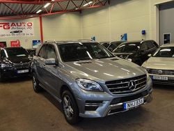 Silver Begagnad 2013 Mercedes ML350 AMG line SUV | 159 000 kr (Marknadspris)