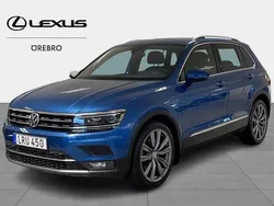 Blå Begagnad 2018 VW Tiguan GT SUV | 269 900 kr (Marknadspris)