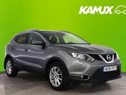 Silver/grå Begagnad 2017 Nissan Qashqai 360º SUV | 129 800 kr (Bra pris)