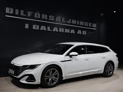 Vit Begagnad 2022 VW Arteon R-line Kombi | 339 000 kr (Marknadspris)