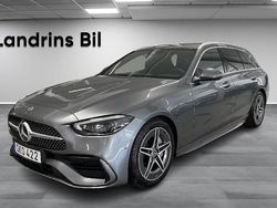Grå Begagnad 2024 Mercedes C220 AMG Line Premium Kombi | 529 900 kr (Lite dyr)