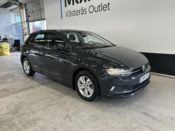 Grå (urano grey) Begagnad 2019 VW Polo Halvkombi | 164 900 kr (Marknadspris)