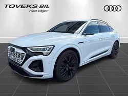 Glaciärvit metallic Begagnad 2024 Audi Q8 Sportback e-tron S-Line SUV | 769 000 kr