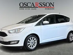 Vit Begagnad 2018 Ford C-MAX Minibuss | 99 900 kr (Marknadspris)