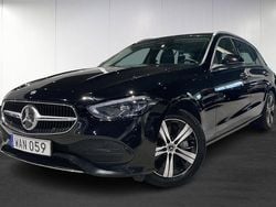 Svart (black) Begagnad 2023 Mercedes C300e Kombi | 339 900 kr (Bra pris)