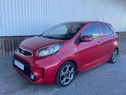 Röd Begagnad 2016 Kia Picanto Halvkombi | 64 900 kr (Marknadspris)