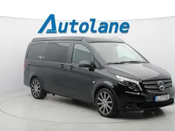 Svart Begagnad 2021 Mercedes Vito Minibuss | 799 900 kr