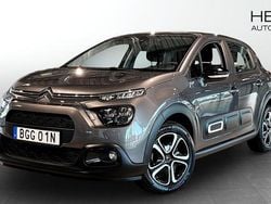 Mörkgrå (grey) Begagnad 2022 Citroën C3 Feel Halvkombi | 129 900 kr (Marknadspris)