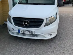 Vit Begagnad 2015 Mercedes Vito Minibuss | 179 000 kr (Dyr)