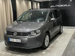 Mörkgrå (grå) Begagnad 2011 VW Touran Minibuss | 79 900 kr (Dyr)