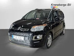 Svart Begagnad 2014 Citroën C3 Picasso Minibuss | 59 600 kr