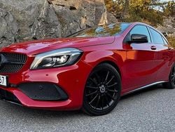 Röd Begagnad 2015 Mercedes A200 AMG Halvkombi | 173 900 kr (Lite dyr)