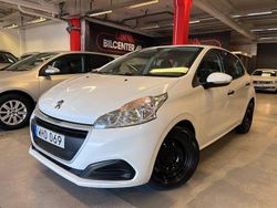 Vit Begagnad 2016 Peugeot 208 Halvkombi | 59 800 kr (Bra pris)