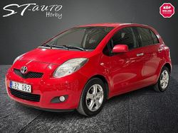 Röd Begagnad 2010 Toyota Yaris Halvkombi | 69 900 kr (Lite dyr)