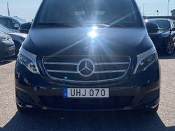 Svart Begagnad 2018 Mercedes V250 Minibuss | 449 900 kr (Lite dyr)