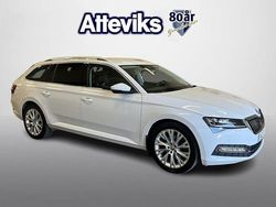 Vit Begagnad 2022 Skoda Superb Style Kombi | 318 900 kr (Bra pris)